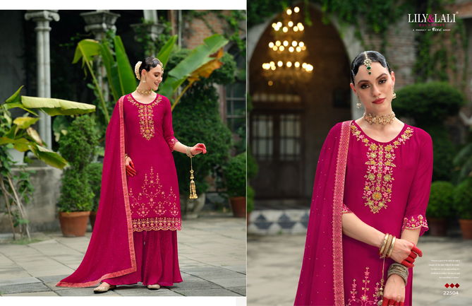 Karwa Special 2 By Lily And Lali Designer Readymade Suits Wholesale Price In Surat